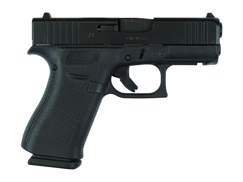 Celková délka pistole je 165 mm, výška pistole 128 mm a šířka 28 mm. Hmotnost zbraně s prázdným zásobníkem je 530 gramů. Délka hlavně je 87 mm s inovovaným vývrtem GMB Glock Marksman Barrel. Odpor spouště dosahuje 24N. Ráže pistole je 9x19 a zásobník pojme 10 nábojů.