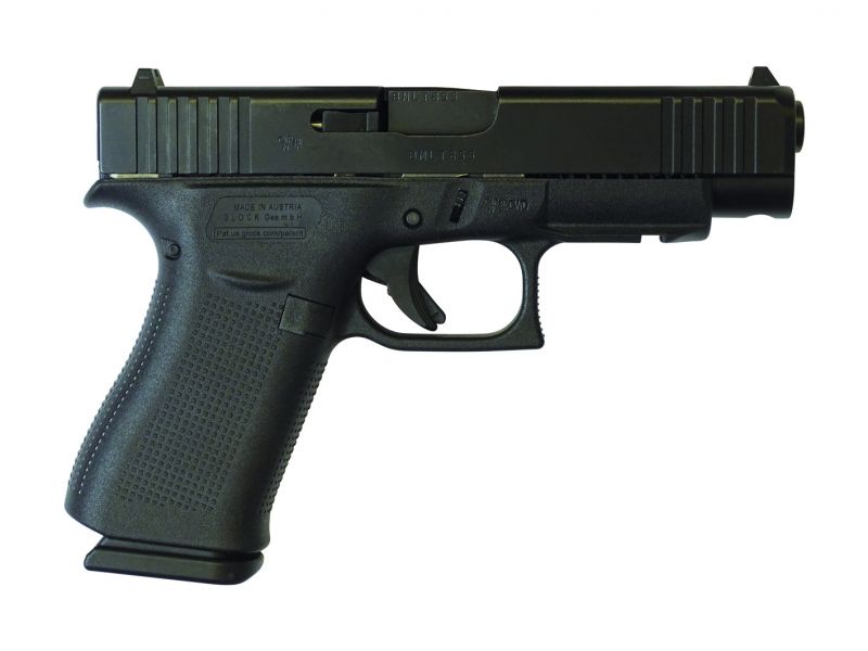 Celková délka pistole je 185 mm, výška pistole 128 mm a šířka 28 mm. Hmotnost zbraně s prázdným zásobníkem je 588 gramů. Délka hlavně je 106 mm s inovovaným vývrtem GMB Glock Marksman Barrel. Odpor spouště dosahuje 24N. Ráže pistole je 9x19 a zásobník pojme 10 nábojů.